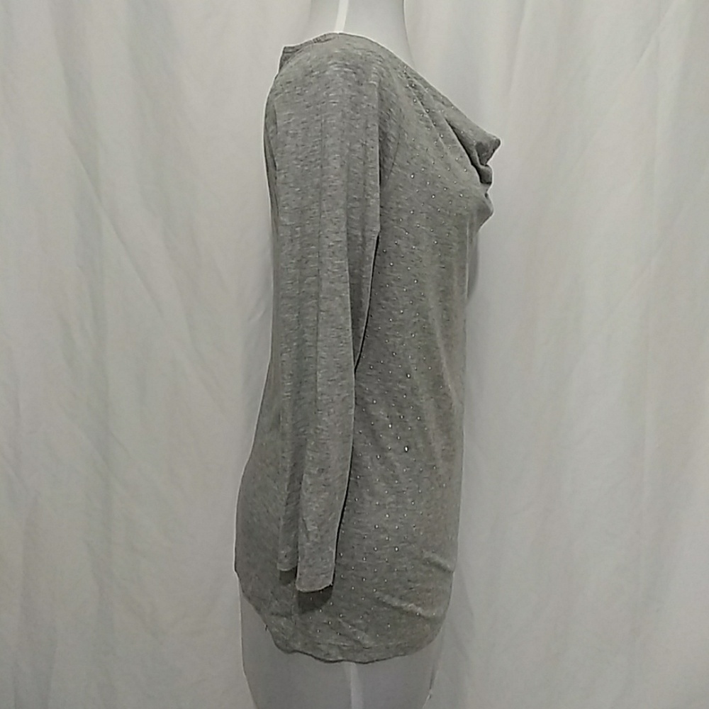Talbots Jeweled 3/4 Quarter Sleeve T-shirt - Picture 5 of 6